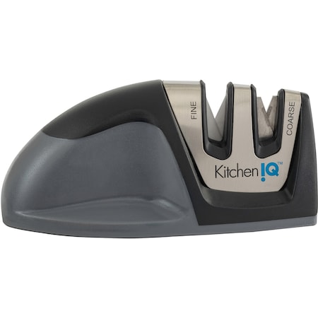 Smiths 2023 Smith'S Charcoal Edge Grip Display 2-Stage Knife Sharpener 24 Pcs SMI-50190